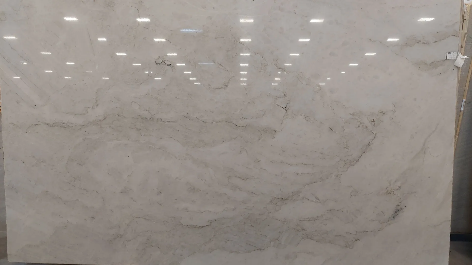 Image of Tahiti 1st Choice Cream Quartzite countertop slab