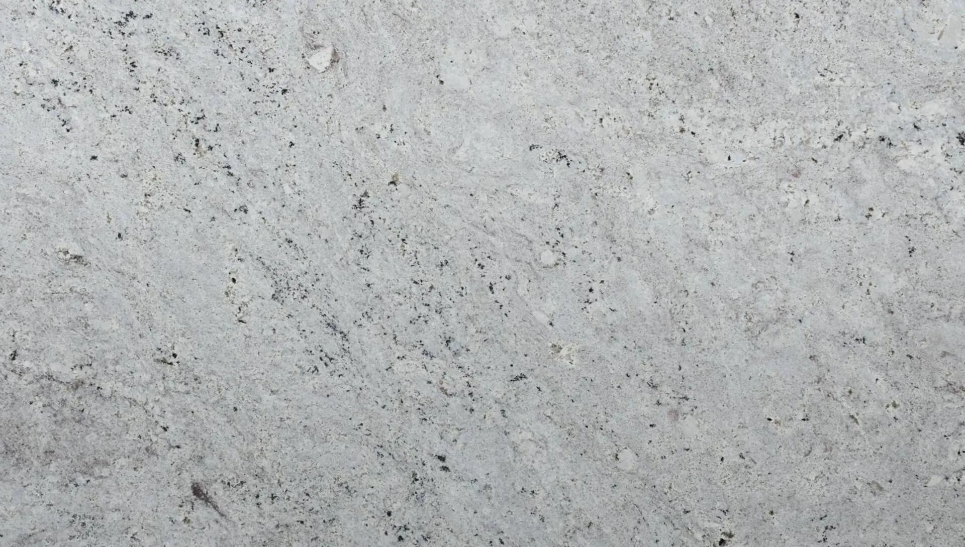 Closeup image of Andino White 1st Choice Grey Granite countertop slab