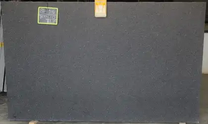 Image of Black Pearl Polished (Leather) Grey Granite countertop slab