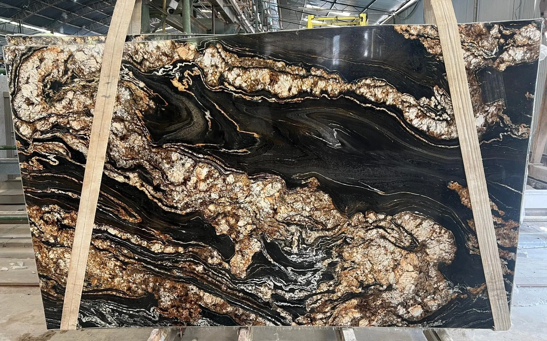 Image of Black Taurus Black Soapstone countertop slab