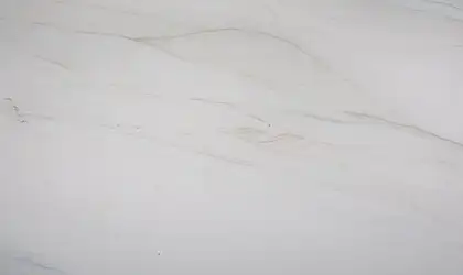 Closeup image of Blossom Mist 1st Choice White Quartzite countertop slab