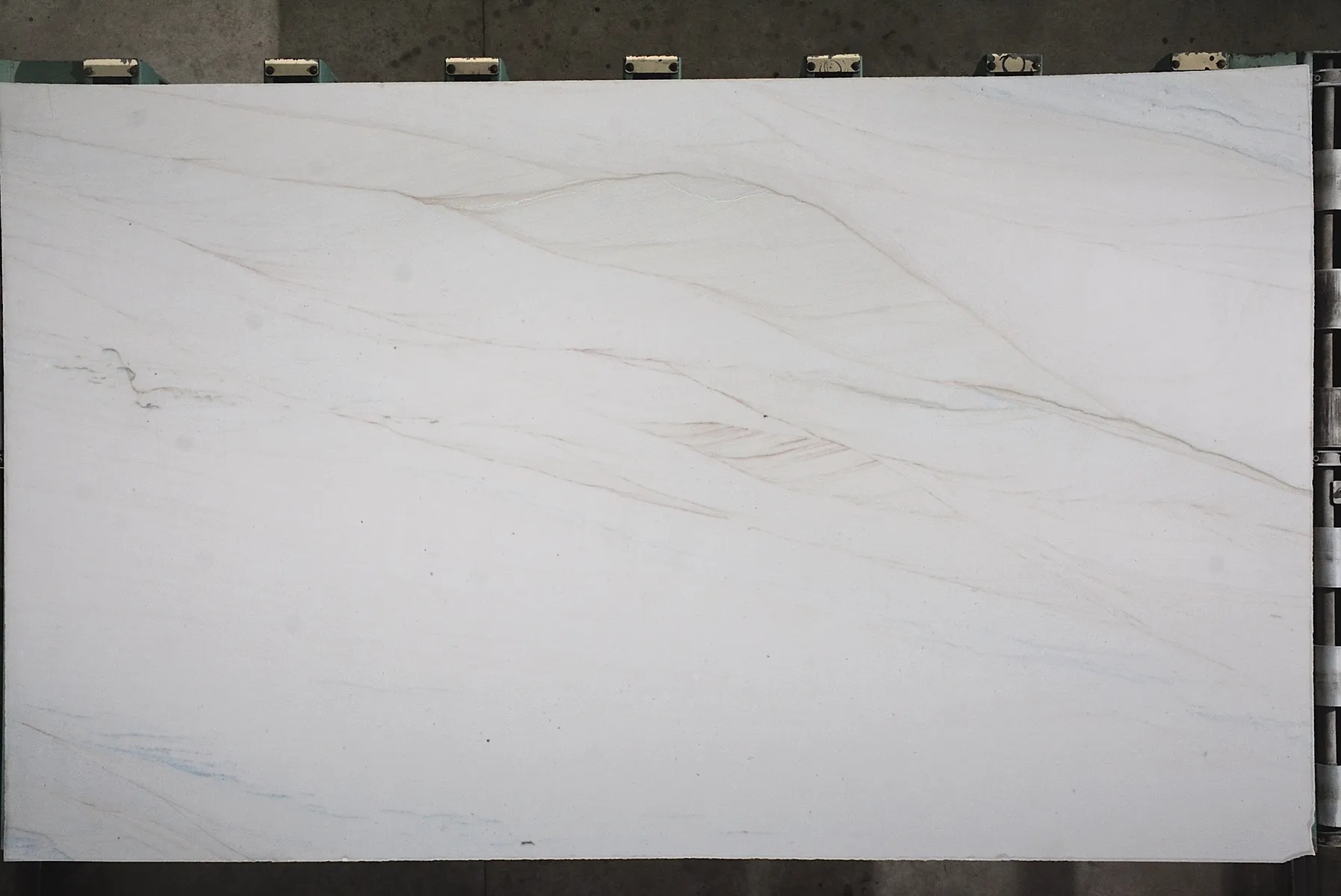 Image of Blossom Mist 1st Choice White Quartzite countertop slab