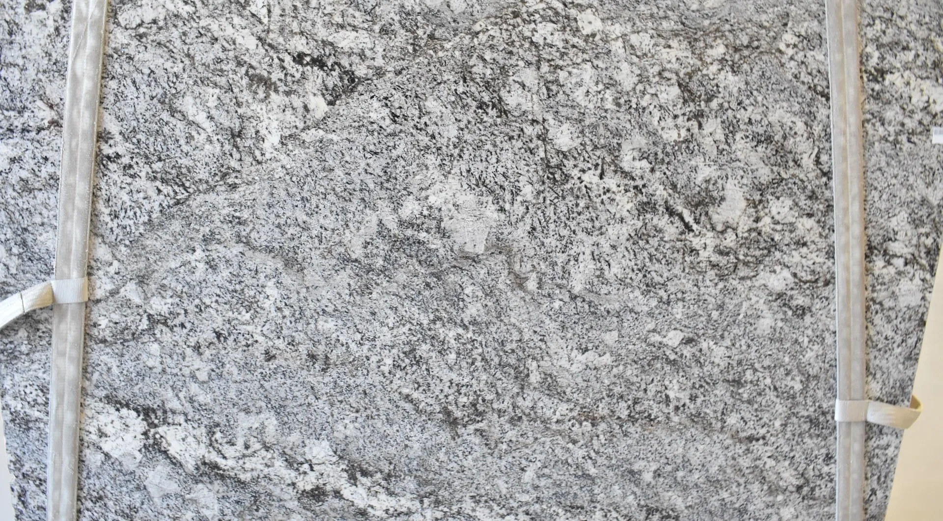 Closeup image of Blue Nile (Blue River 1st Choice) Grey Granite countertop slab