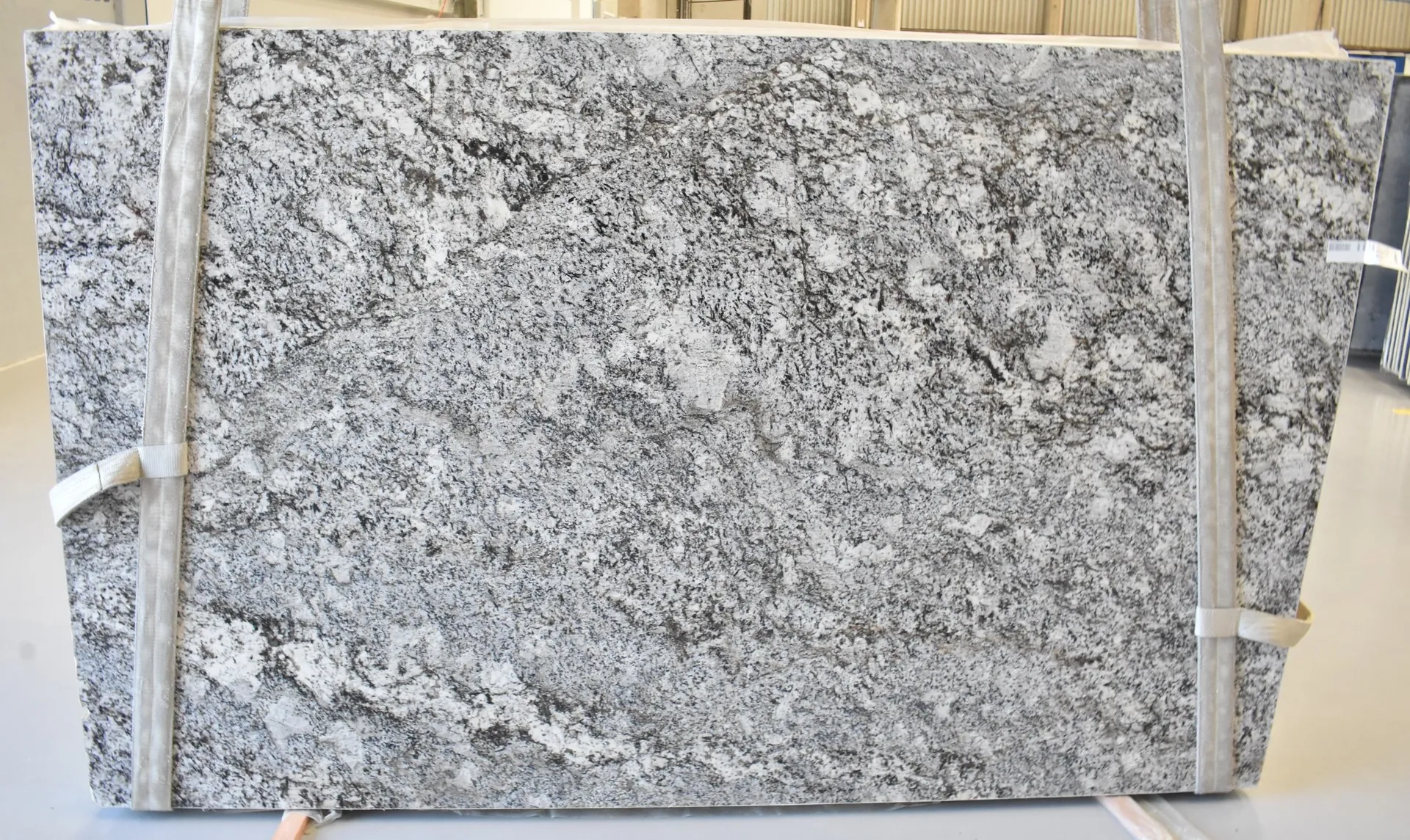 Image of Blue Nile (Blue River 1st Choice) Grey Granite countertop slab