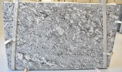 Image of Blue Nile (Blue River 1st Choice) Grey Granite countertop slab